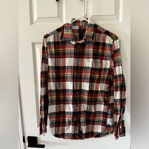 J.Crew Factory Men’s Flannel, Small